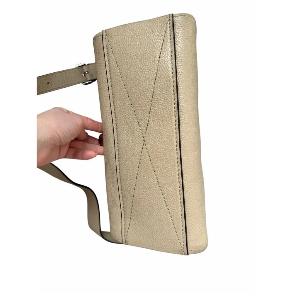 Mark‎ Jacobs Satchel Bag Lock That Leather Cream